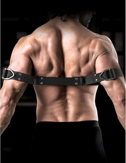 Pipedream Sir Richard's Condom Company Heavy-Duty Bicep Binder Torso & Limb Restraint Set in Black Color