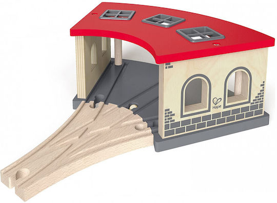 Hape Large Roundhouse Railroad Accessories made of Wood for 3+ years+ Years
