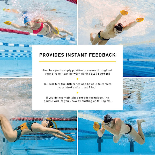 Finis Schwimmhandpaddel Gelb