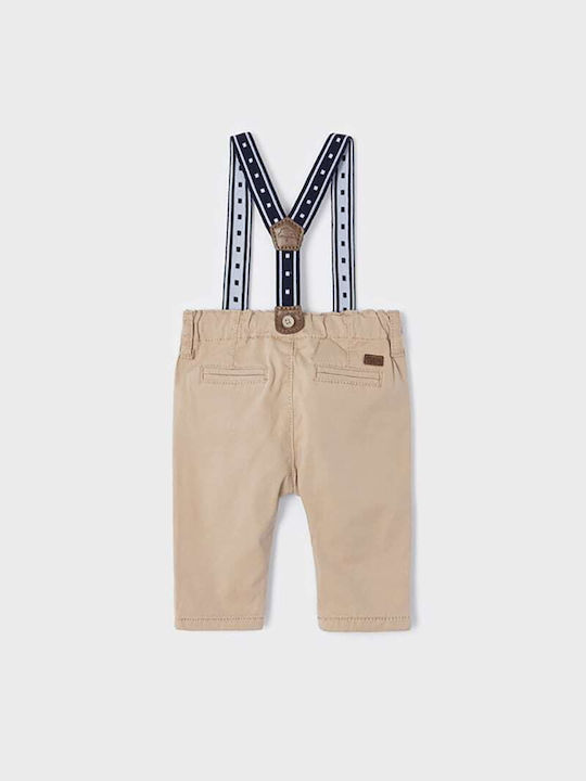 Mayoral Boys Fabric Trouser Beige