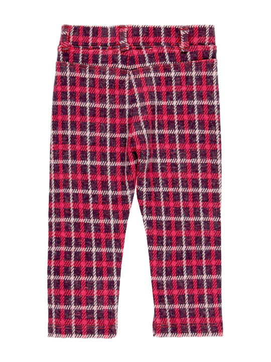 Boboli Girls Fabric Trouser Red