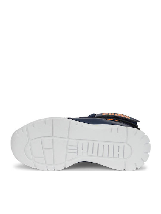 Nieve Wtr Kinder-Schneestiefeletten mit Klettverschluss Blau