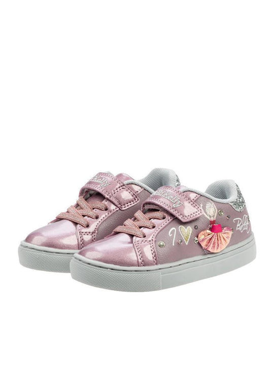 Παιδικά Sneakers με Σκρατς Ροζ