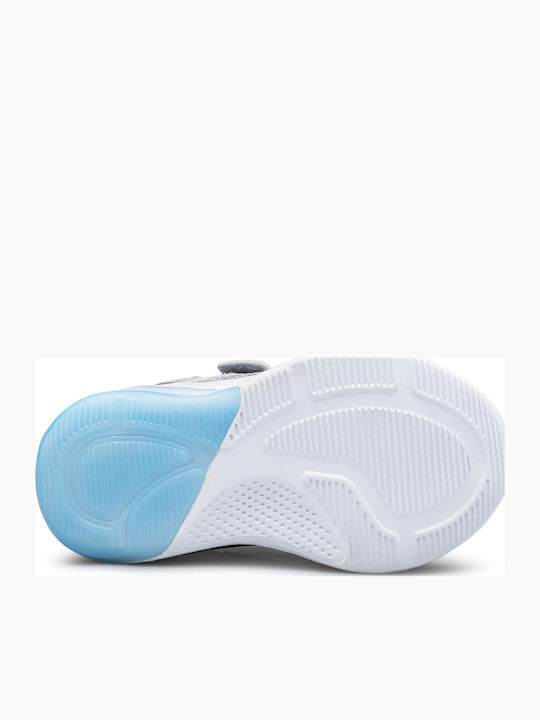 Spectrolite Pu Παιδικά Sneakers με Σκρατς Ασημί