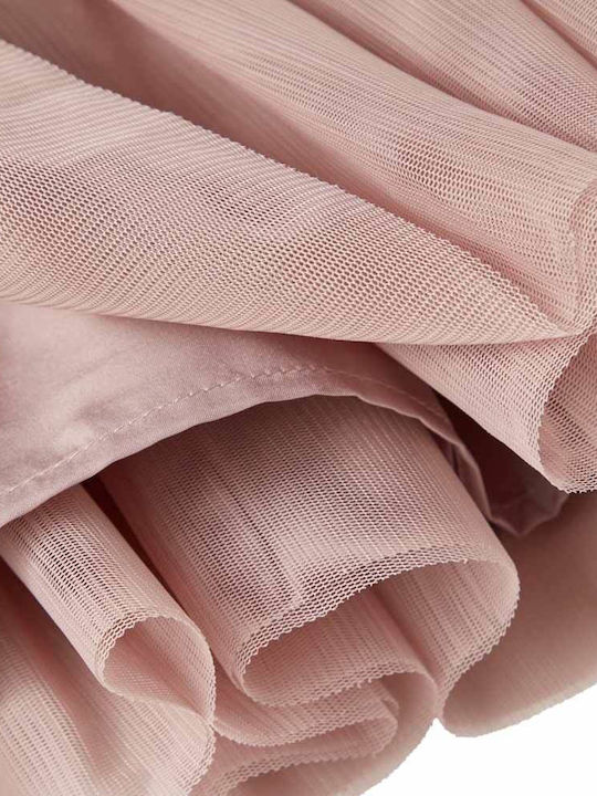 Kinder Tutu Rock aus Tüll Einfarbig Rosa
