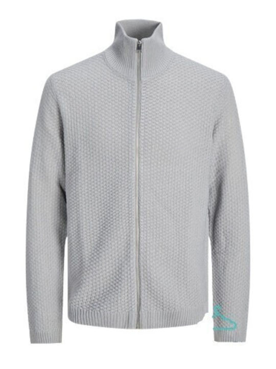 Herren Strickjacke Gray