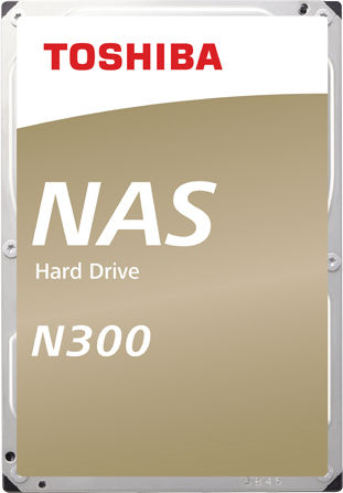 Toshiba N300 10TB HDD Σκληρός Δίσκος 3.5" SATA III 7200rpm με 256MB Cache για NAS HDWG11AEZSTA