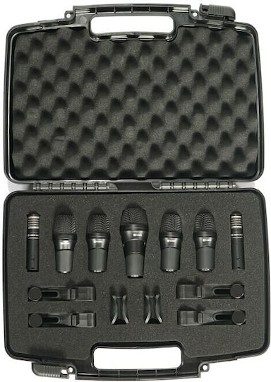 Ihos GODK-7 Σετ Δυναμικό Μικρόφωνο XLR Shock Mounted