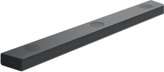 LG S95QR Soundbar 9.1.5 Bluetooth, HDMI and Wi-Fi 590W with Wireless Subwoofer and Remote Control Black