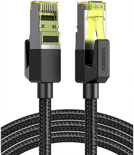 Ugreen F/FTP Cat.7 (10Gbps) Ethernet Network Cable 2m Black