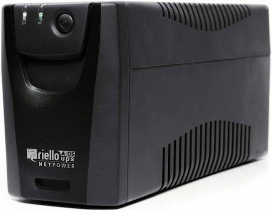 Riello NPW 800 UPS Line-Interactive 800VA 480W με 4 IEC Πρίζες