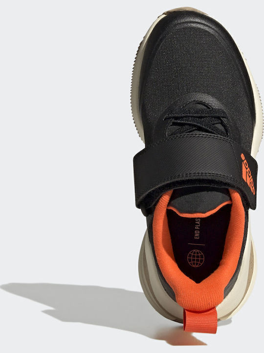 Fortarun FortaRun Atr Lo El K Waterproof Kids Sports Shoes Running with Hoop & Loop Closure Core Black / Impact Orange / Cream White