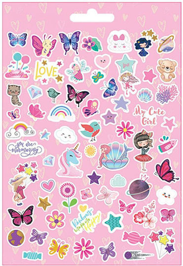 The Littlies Stickers Little Girl 300pcs