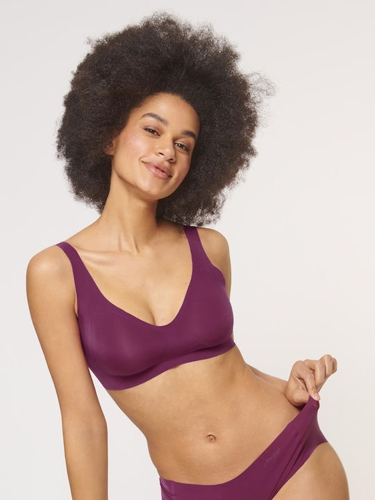 Women's Sports Bra without Padding Purple