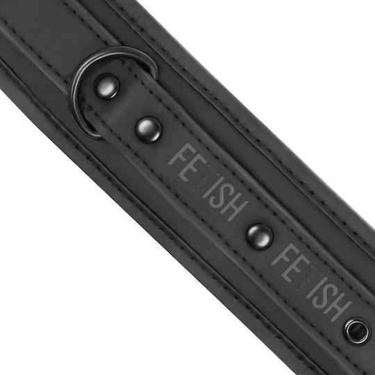 Fetish Submissive Open Leg Set Βοήθημα σε Μαύρο Χρώμα