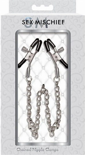 Sportsheets Chained Nipple Clamps Σφιγκτήρες Θηλών