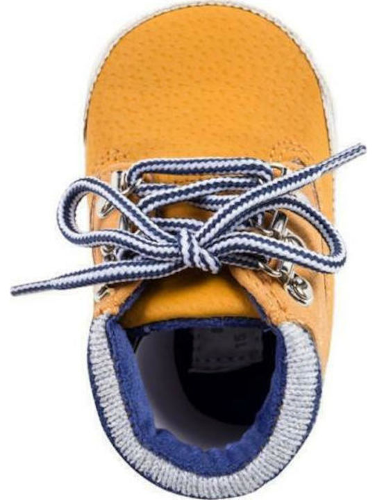 Mayoral Baby Booties Yellow