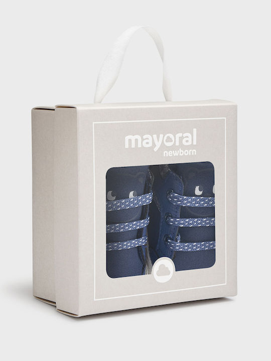 Mayoral Βρεφικά Μποτάκια Αγκαλιάς Navy Μπλε