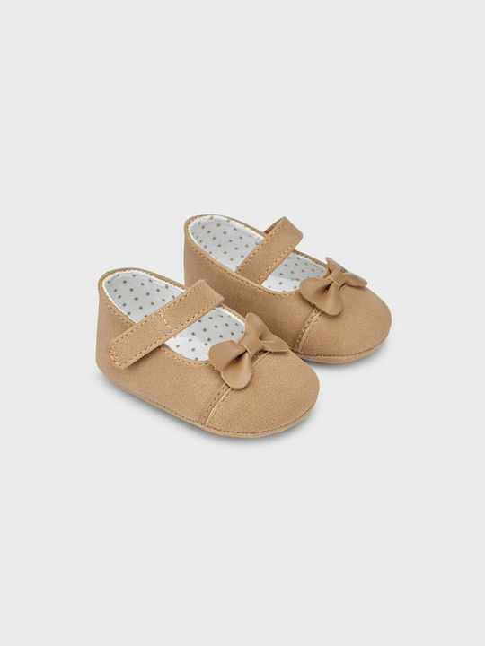 Mayoral Baby Ballerinas Beige