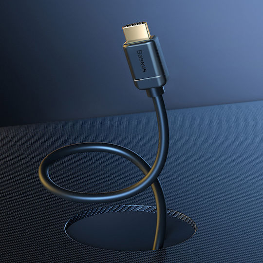 Baseus HDMI 2.0 Premium Hochgeschwindigkeits 4K 60Hz HDR Kabel HDMI-Stecker - HDMI-Stecker 0,75m Schwarz