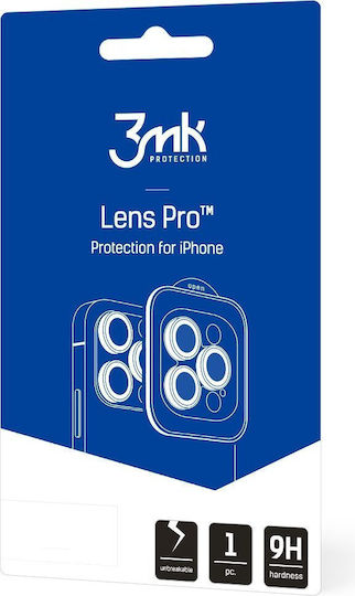 3MK Протектор за камера Закалено стъкло Silver за iPhone 14