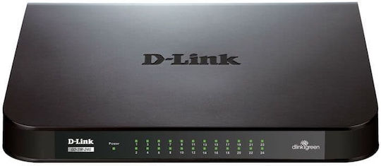 D-Link GO-SW-24G Unmanaged L2 Switch με 24 Θύρες Gigabit (1Gbps) Ethernet