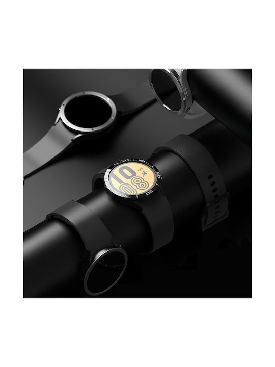 Ringke Bezel Styling Stainless Steel Μαύρο για το Galaxy Watch 4 40mm