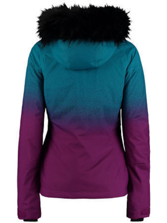 O'neill Curve Ski 7P5020-4900 Frauen Jacke aus für Ski & Snowboard Mehrfarbig