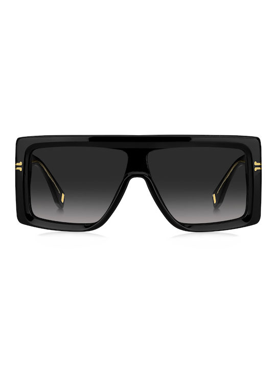Marc Jacobs Sonnenbrillen mit Schwarz Rahmen und Schwarz Verlaufsfarbe Linse MJ1061/S 7C59O