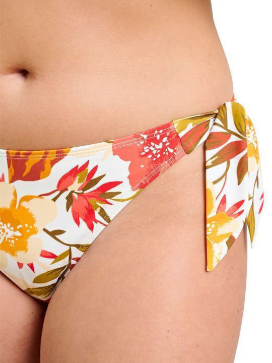 Bikini Slip with Laces Orange