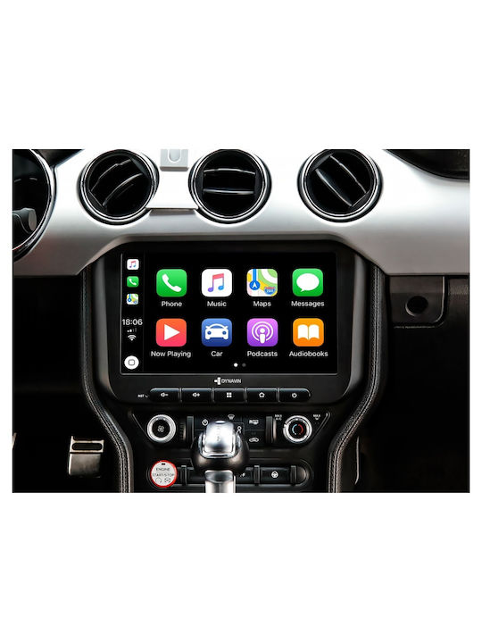 Dynavin Car Audio System for Ford Mustang 2015-2021 (Bluetooth/USB/WiFi/GPS/Apple-Carplay/Android-Auto) with Touch Screen 10.1"