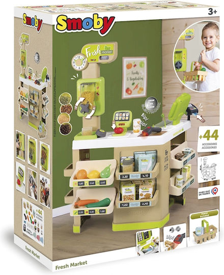 Smoby Fresh Market για 3+ Ετών 89 εκ. 44τμχ