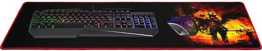 Defender Warrior Gaming Mouse Pad XXL 820mm Black 50563