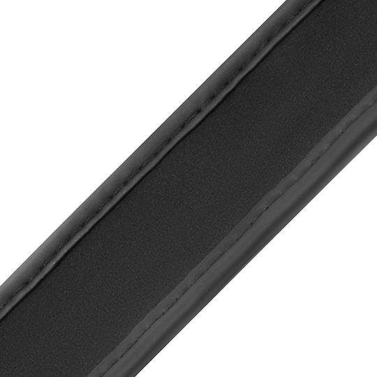 Fetish Submissive Cuffs with Puller Cătușe în Culoare Negru