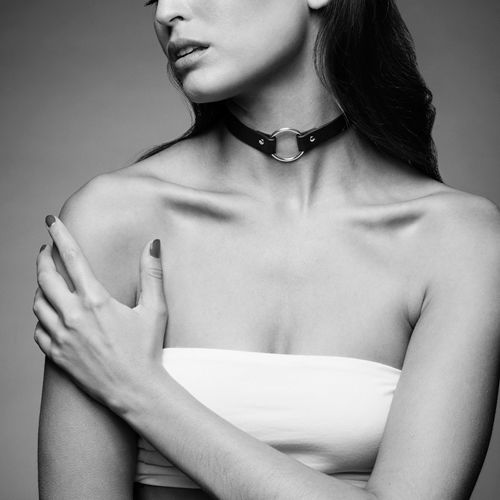 Bijoux Indiscrets Maze Single Choker Κολάρο σε Μαύρο Χρώμα