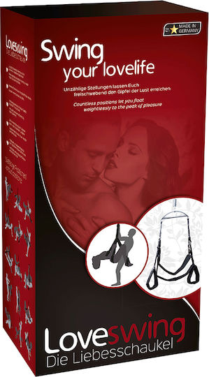JoyDivision Love Swing Deluxe Κούνια σε Μαύρο Χρώμα