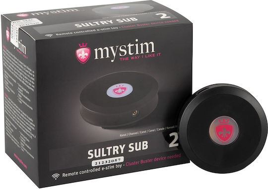 Mystim Sultry για Ηλεκτροδιέγερση σε Μαύρο Χρώμα