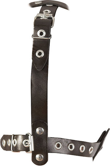Zado Head Harness with Dildo Φίμωτρο σε Μαύρο Χρώμα