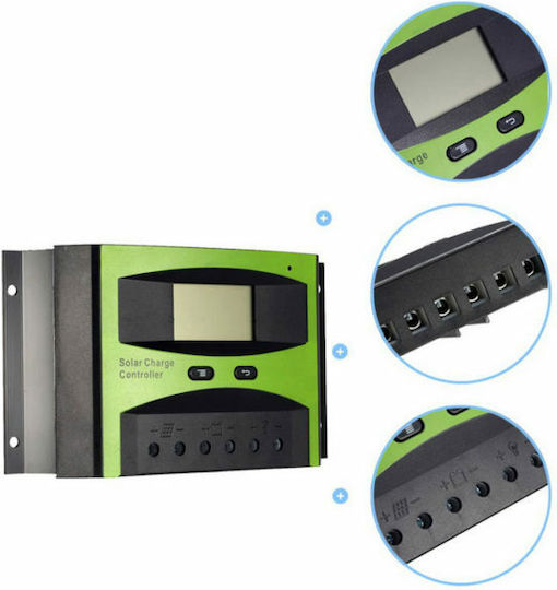 LD25 Controler de încărcare solară PWM 24V 40A