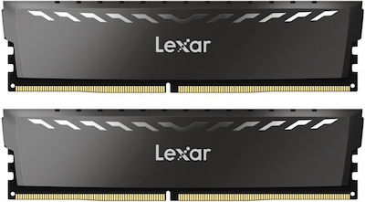 Lexar Thor Gaming 32GB DDR4 RAM with 2 Modules (2x16GB) and 3200 Speed for Desktop