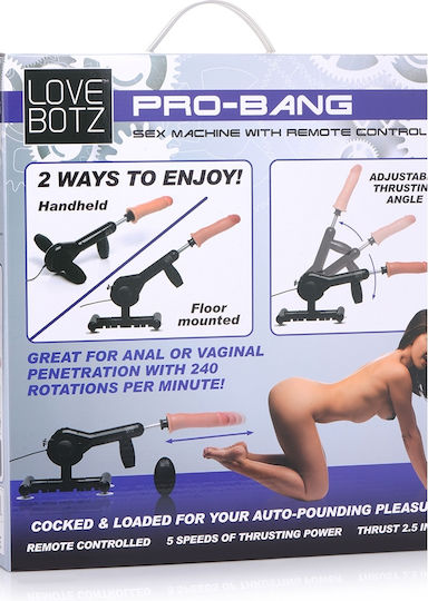 XR Pro-Bang Sex Maschine mit Fernbedienung