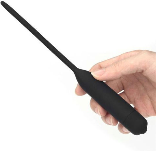 Lovetoy Silicone Vibrating Urethral Dilator Διαστολέας σε Μαύρο Χρώμα