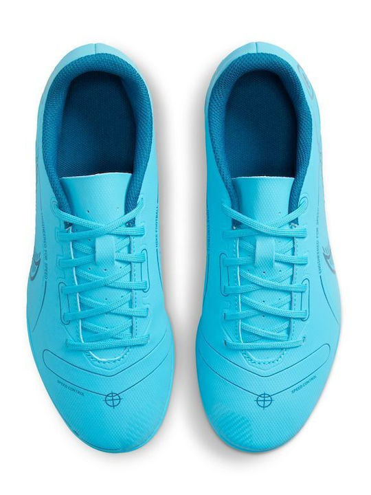 Mercurial Vapor Kids Molded Soccer Shoes Light Blue