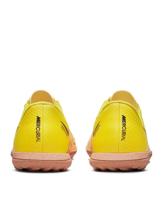 Vapor 15 Club Kids Turf Soccer Shoes Yellow