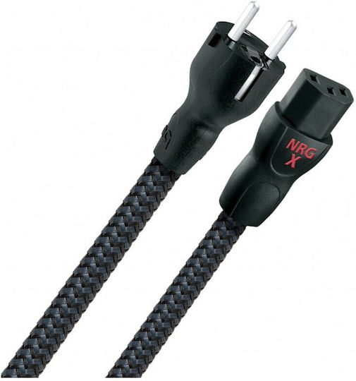 Audioquest NRG-X3 Schuko - IEC C13 Cable 1m Black