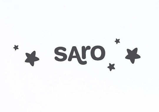 Saro Βρεφικό Κουτάλι από Πλαστικό για 4+ μηνών Blue