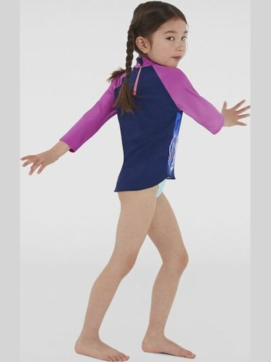 Speedo Детски Бански Блуза Фуксия