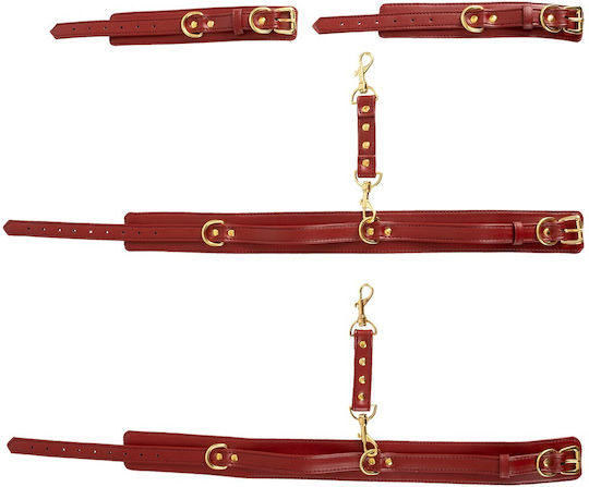 You2Toys Bad Kitty Hand/Leg Restraints Set pentru Legare Membre 14.5cm Red