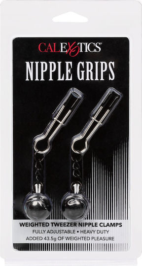 Calexotics Nipple Grips Weighted Tweezer Nipple Clamps Σφιγκτήρες Θηλών