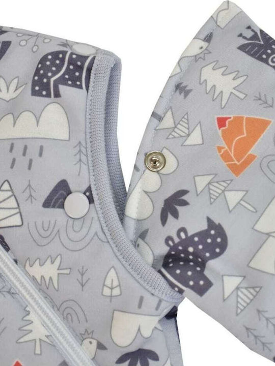 Tender Summer Sleeping Bag with Feet Flex 1 Tog Grey with Detachable Sleeves